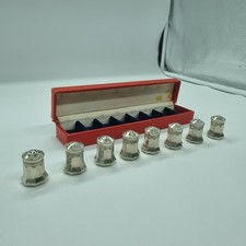 Cartier silver salt pepper - silver,