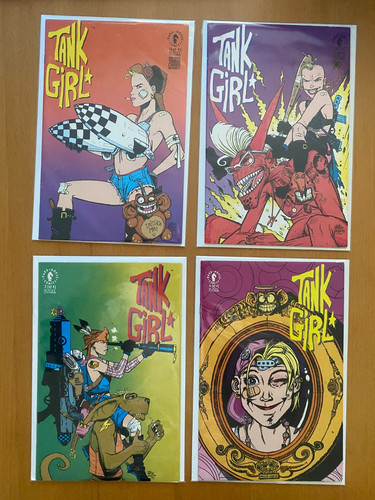 Tank girl issues - 1-4, dark