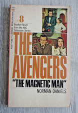 The Avengers Book The Magnetic Man  #8 VTG 1968  Norman Daniels John Steed