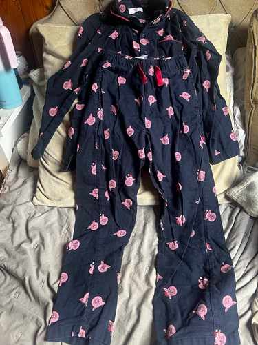 Percy pig girls cotton - cotton, flannel