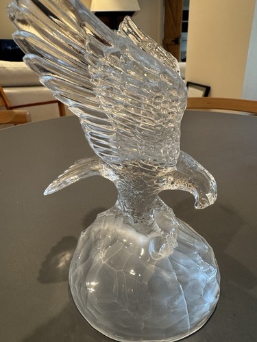 Glass sculpture osprey - glass,