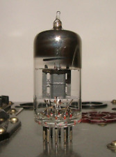 ECC81 12AT7 BRIMAR Vintage Valve Tube - Black Plates - Fully Tested On AVO  #6/5