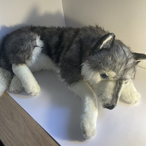 Large smyths toys wolf husky - wolf,