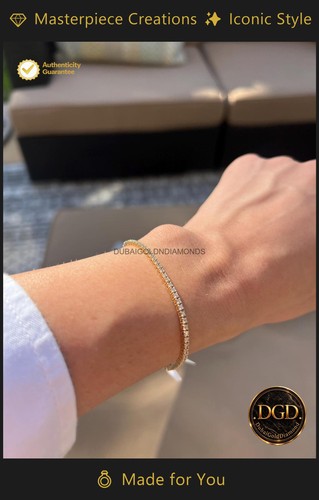 Wedding tennis bracelet round - tennis,
