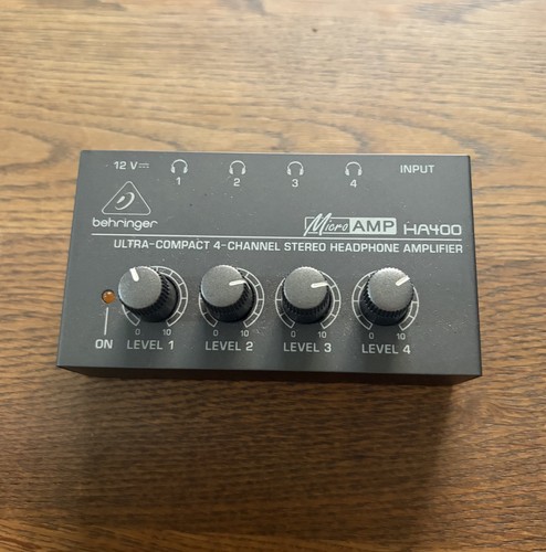 Behringer microamp ha400 - microamp,