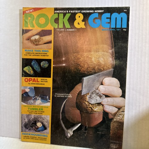Rock gem magazine 1st - rock,