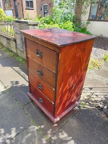 Antique chest drawers - of, made