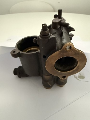 Vintage car brass carburettor - vintage,