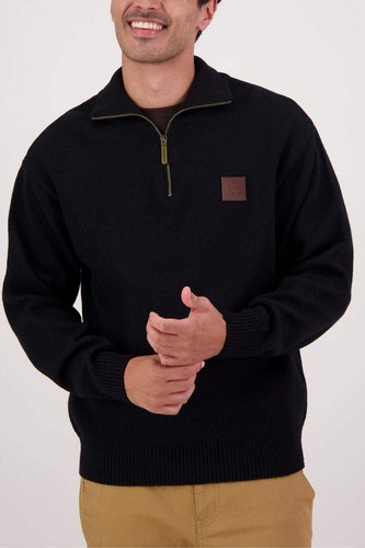 Swanndri mariner zip neck - mariner,
