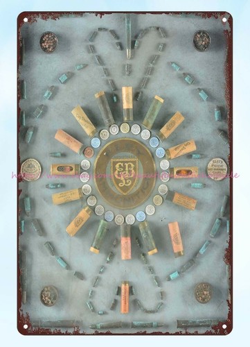 Eley cartridge board - board, metal