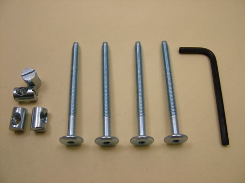 Bed cot bolts - bed, 4