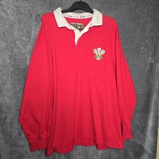 Vintage Wales Rugby Shirt Mens