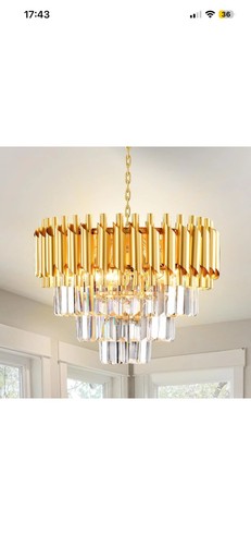 Gold chandeliers modern - chandeliers,