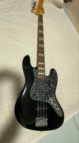 Fernandes black jazz bass - black,