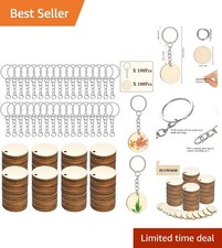 Creative 100-Pc Wooden Slices