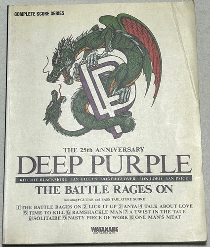 Deep purple the battle rages - purple,