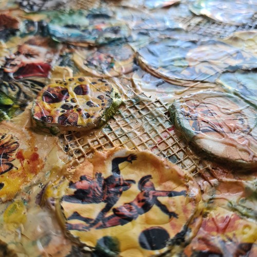 Original handmade abstract - handmade,