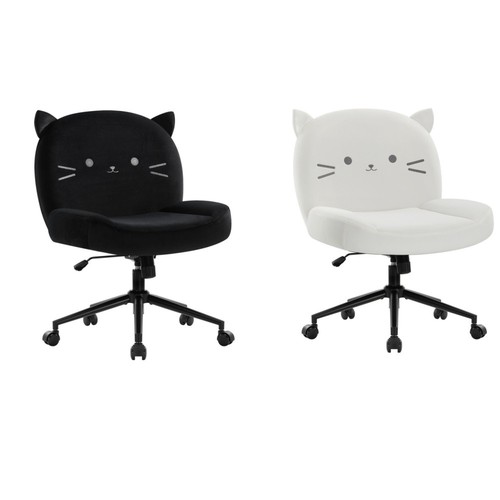 Ergonomic armless office chair - ergonomic,
