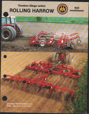 Unverferth Tandem Tillage Action Rolling Harrow Brochure Leaflet