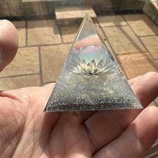 Opalite Lotus Orgone Energy  generator D 