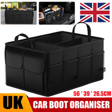 Car Boot Organiser Foldable Portable Heavy Duty Tidy Car Storage Organiser UK