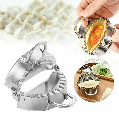Stainless steel dumpling maker - steel,