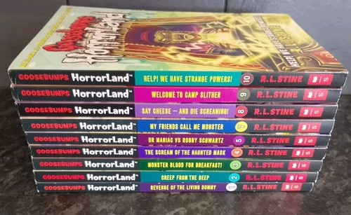 Goosebumps book bundle 9 - book,