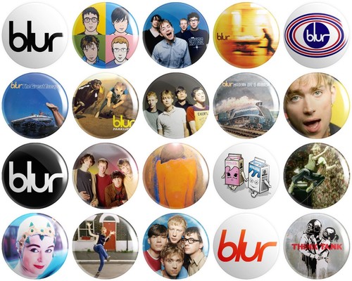 Blur button pin badges - pin,