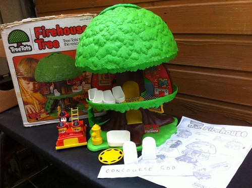 Palitoy rare fire house - fire,