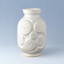 Vintage 1960's White Op Art