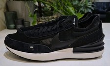 NIKE WAFFLE ONE TRAINERS. MENS SIZE 9 UK. BLACK/WHT.  *2022*
