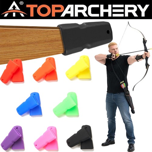 Silicone recurve bow limbs tip - recurve,