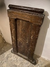 Pitch pine church - church, pew