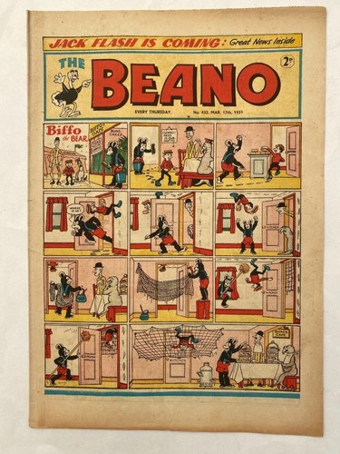 The beano 452 first dennis - first,