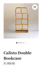 Mappa Burl Wood  Bookcase - Vintage Art Deco - Mid Century style -  RRP £1900