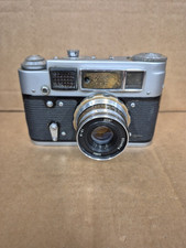 Fed 4 Rangefinder Film Camera 2.8 52mm Lens Soviet Ussr Vintage 1599