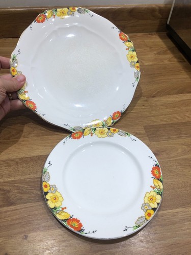 Fryer and son plate crackled - j,