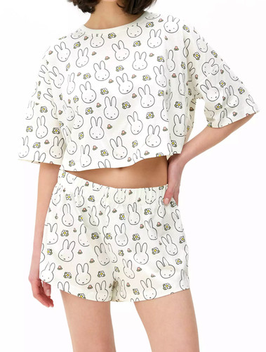 Ladies shorty pyjamas - ladies, miffy