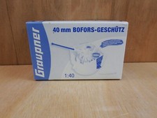 Graupner 1:40 40mm Bofors- Geschütz preassembled model for boats Nr. 320