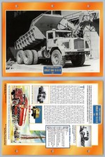 Berliet GBO 15 6X6 - 1957 - Public Works Vehicles - Atlas Trucks Maxi Card