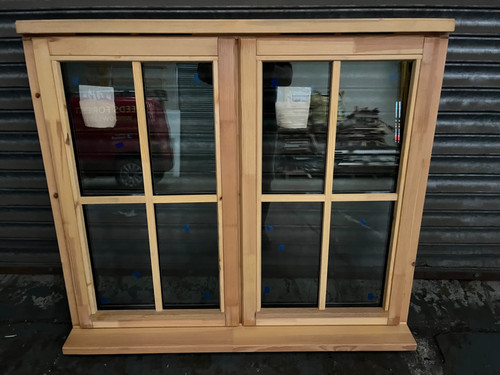 Double glazed window softwood - double,