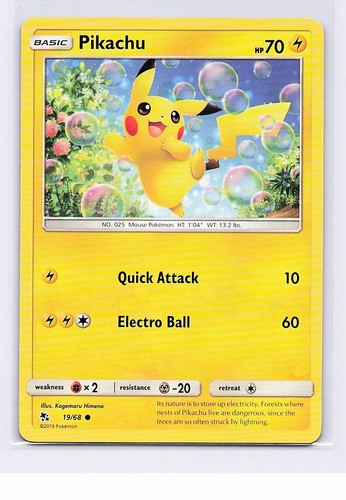 Pikachu common hidden - 19/68,