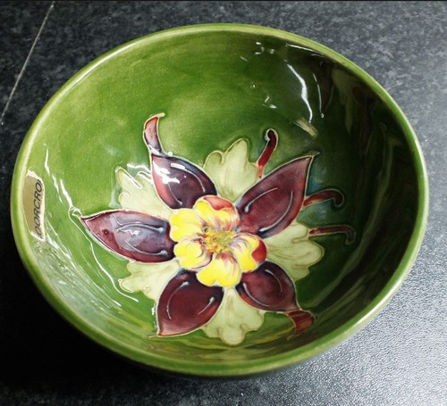 Moorcroft columbine small - moorcroft,