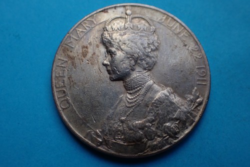 1911 coronation medallion - coronation,