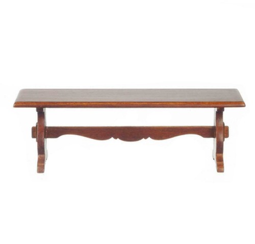 Dolls house walnut trestle - dolls,