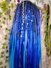 Dreadlock Extension In Blue