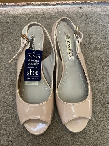 Pavers nude natural patent - nude,