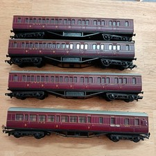 Mainline  OO Gauge  4x Maroon Restaurant Car Coach Model railway