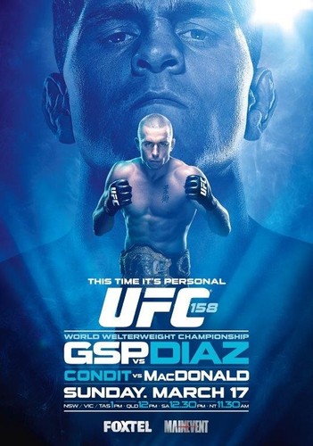 Ufc 158 pierre diaz - ufc, 158: