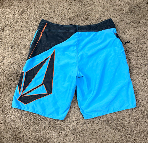 Vintage 2000s volcom blue surf - blue,